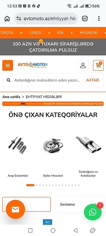 Avtomoto.az – avtomobil və moto üçün onlayn ehtiyat hissələri və - şəkil 3