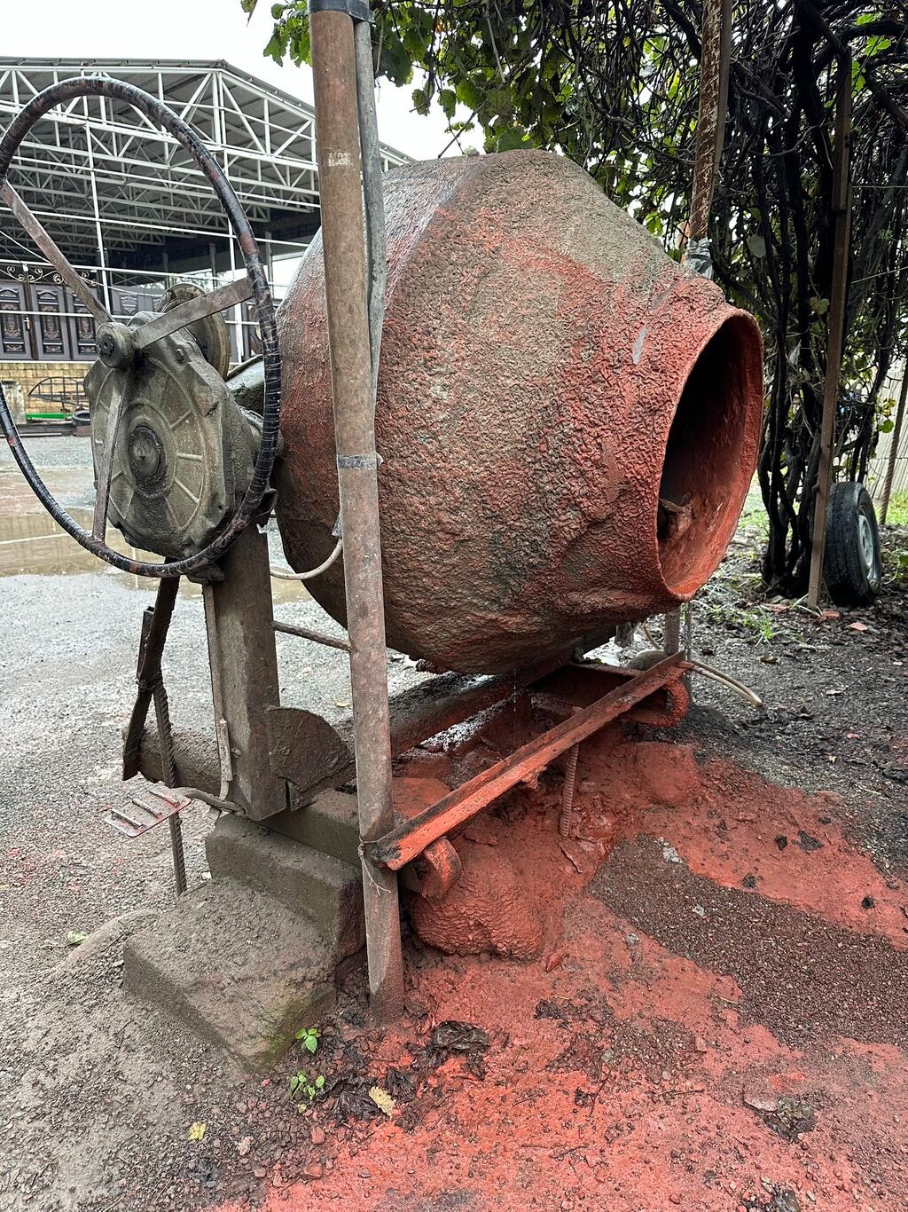 2 mesalka 4 vibrator 400kv muxtelif rezin plastik qelibler(az