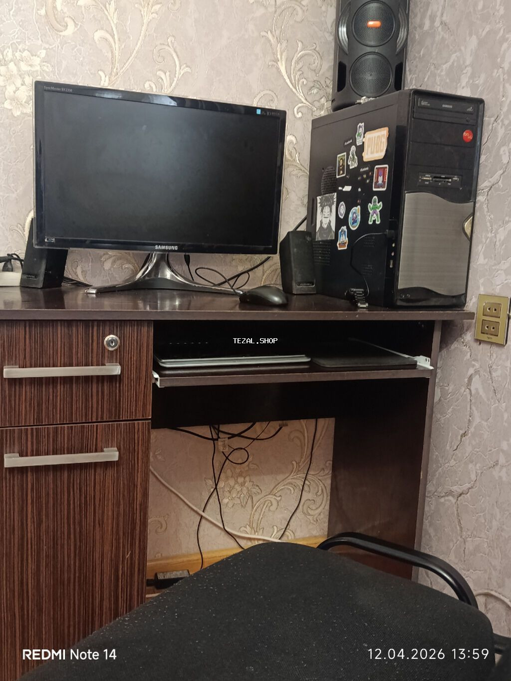 Samsung. Stol üstü kompüter. Hər şey işləkdir