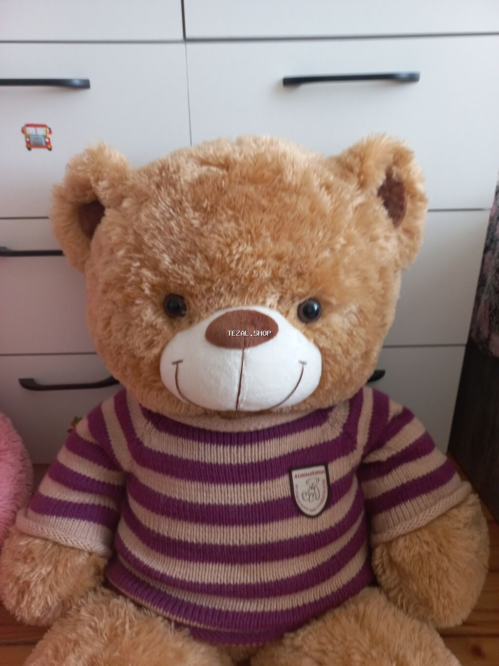 Yumuşaq Ayilar oglan-qiz 2 eded 90sm boylari var. (1-nin qiymetidir) - şəkil 4