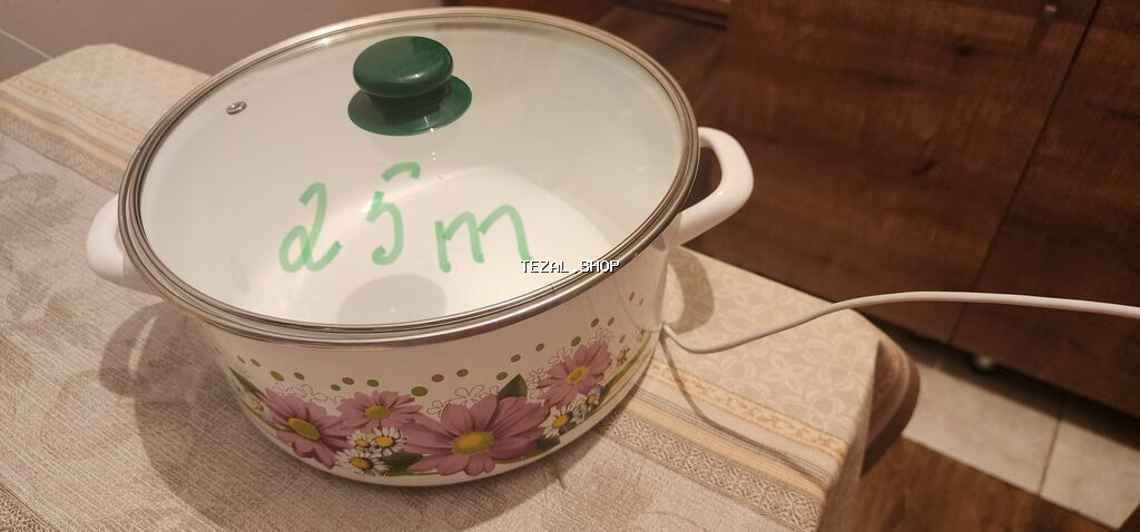 Qazan, rəng - Ağ, 5-dən çox l