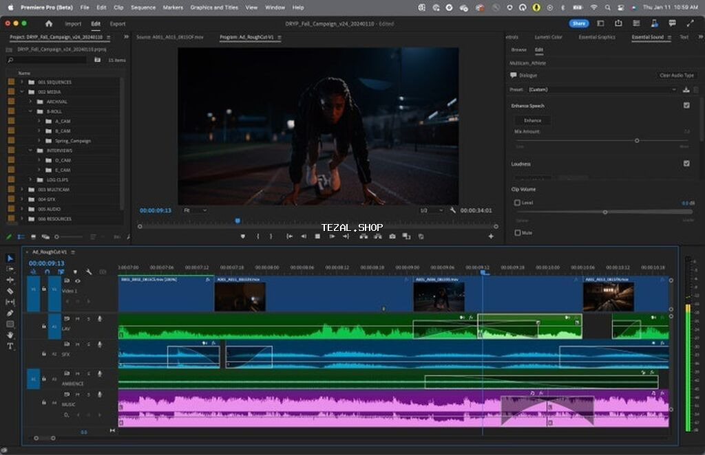 Montaj və Mobilqrafiya kursu *Premier Pro *Media Encoder *Cap-cut