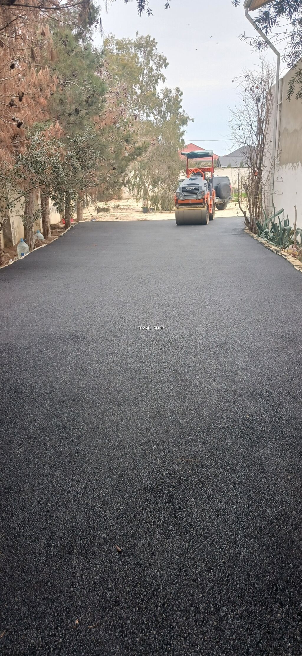 Yüksək səviyyədə Asvalt işleri, asvalt qaşınmışı frez işleri görülür