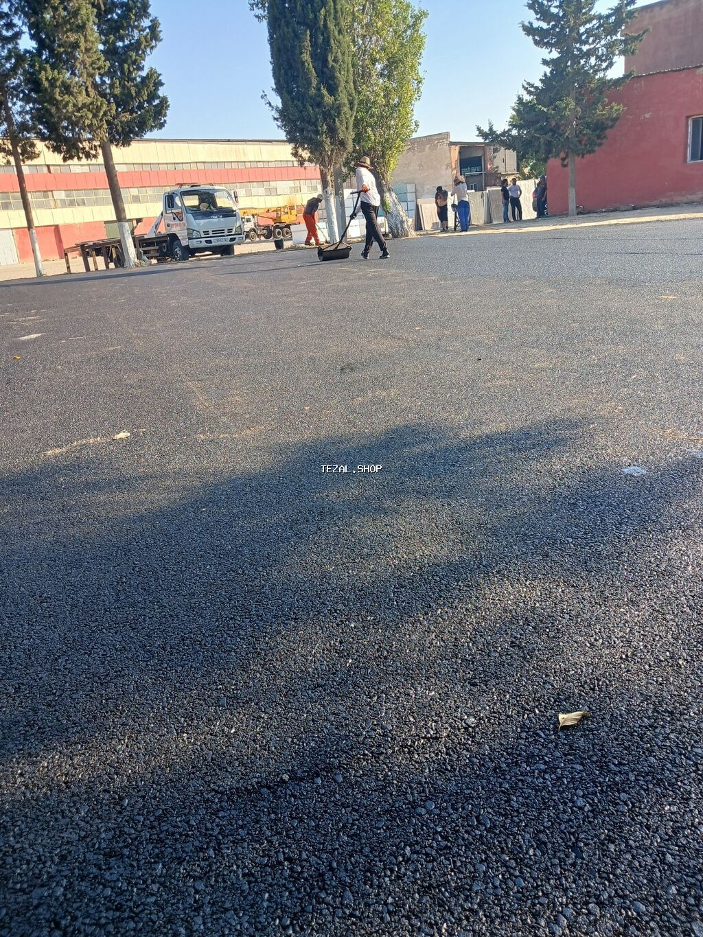 Yüksək səviyyədə Asvalt işleri, asvalt qaşınmışı frez işleri görülür - şəkil 2