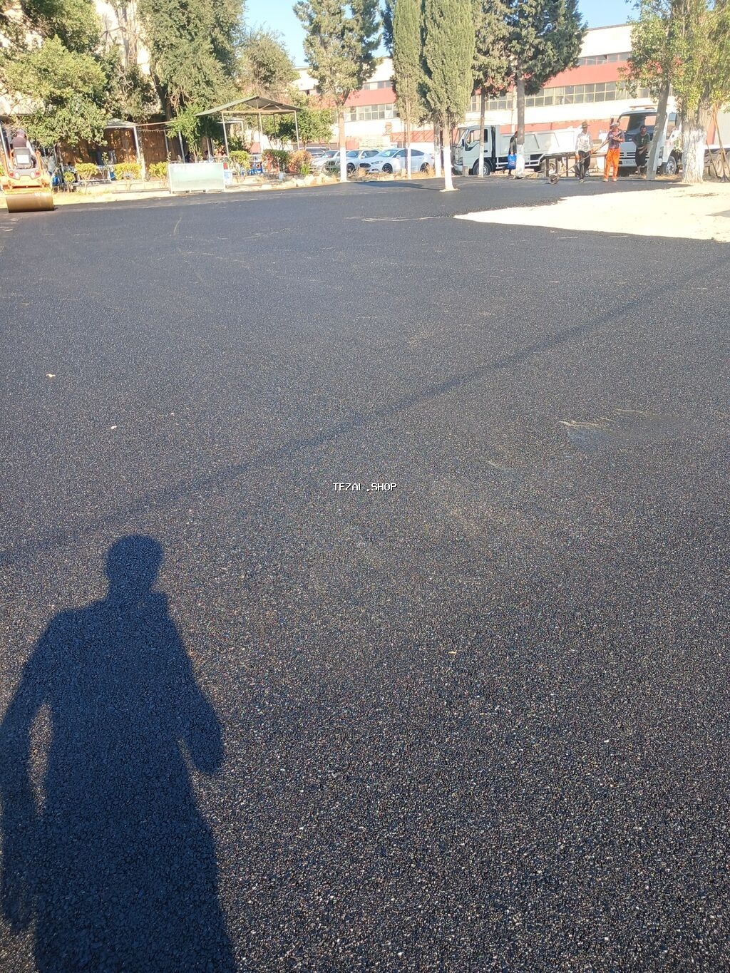 Yüksək səviyyədə Asvalt işleri, asvalt qaşınmışı frez işleri görülür - şəkil 5