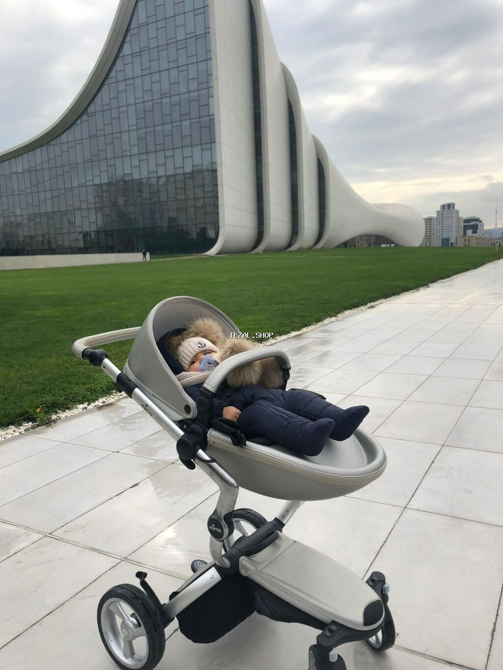 Продаётся коляска Mima Xari. Покупалась в 2019 году. Состояние - şəkil 2