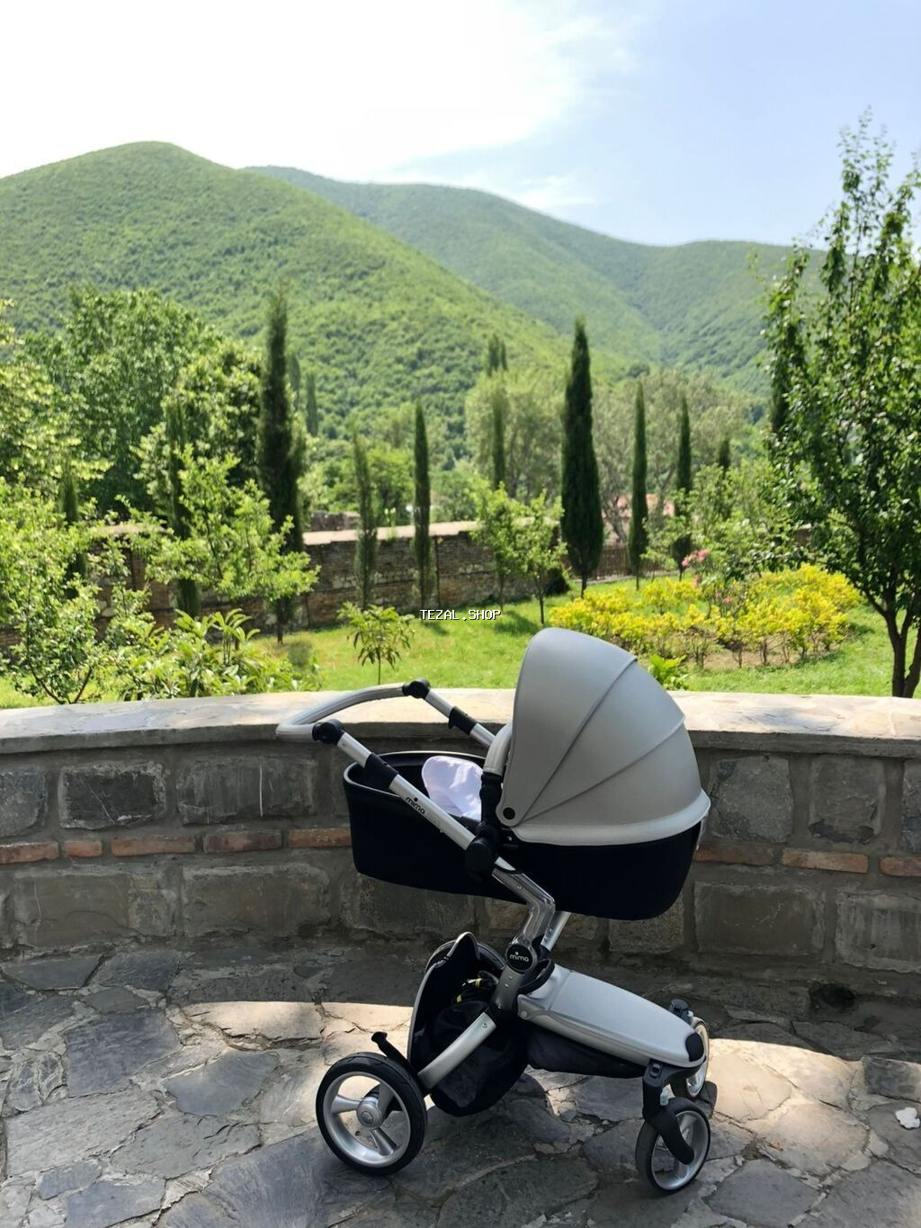 Продаётся коляска Mima Xari. Покупалась в 2019 году. Состояние - şəkil 3