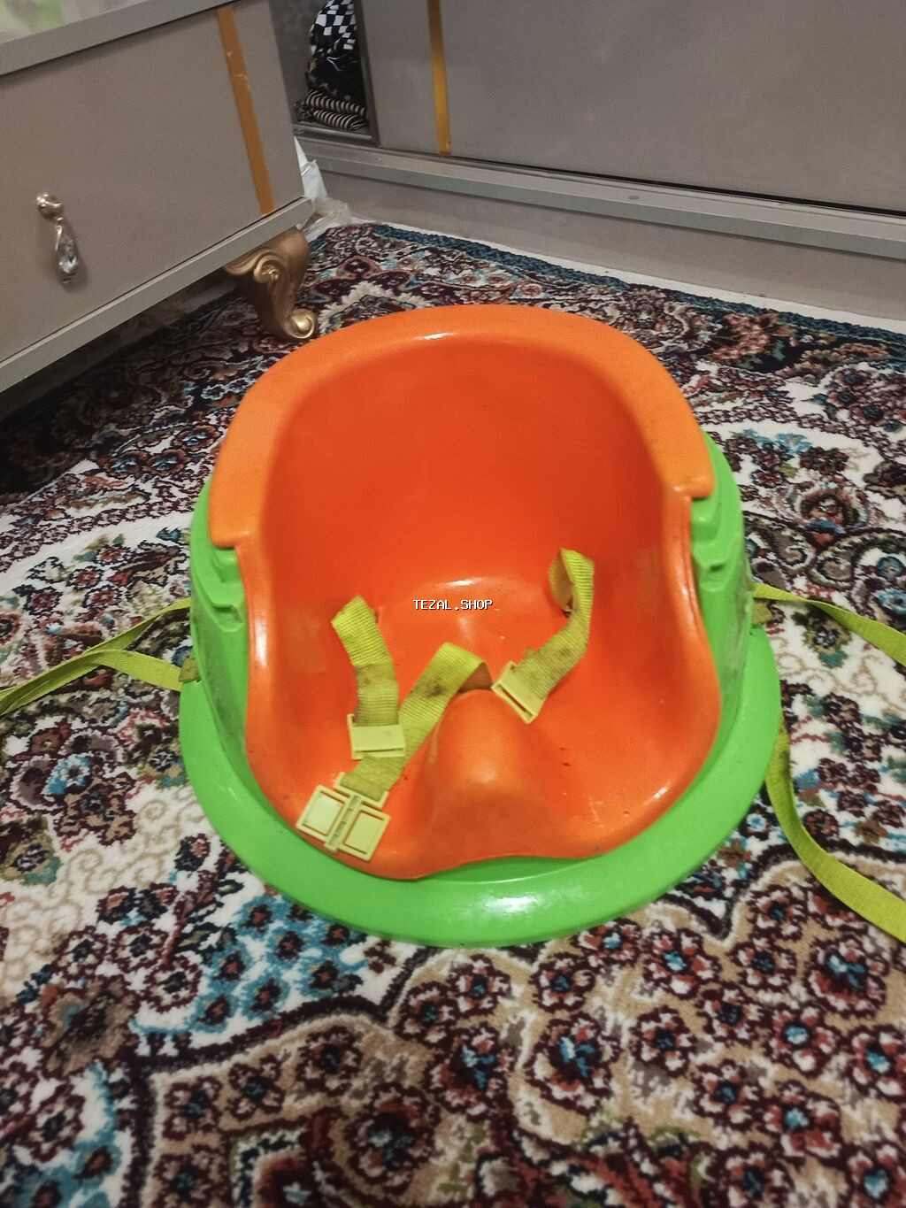 Uşaq oturacağı – yemək stulu üçün booster tipli - Rəng: narıncı