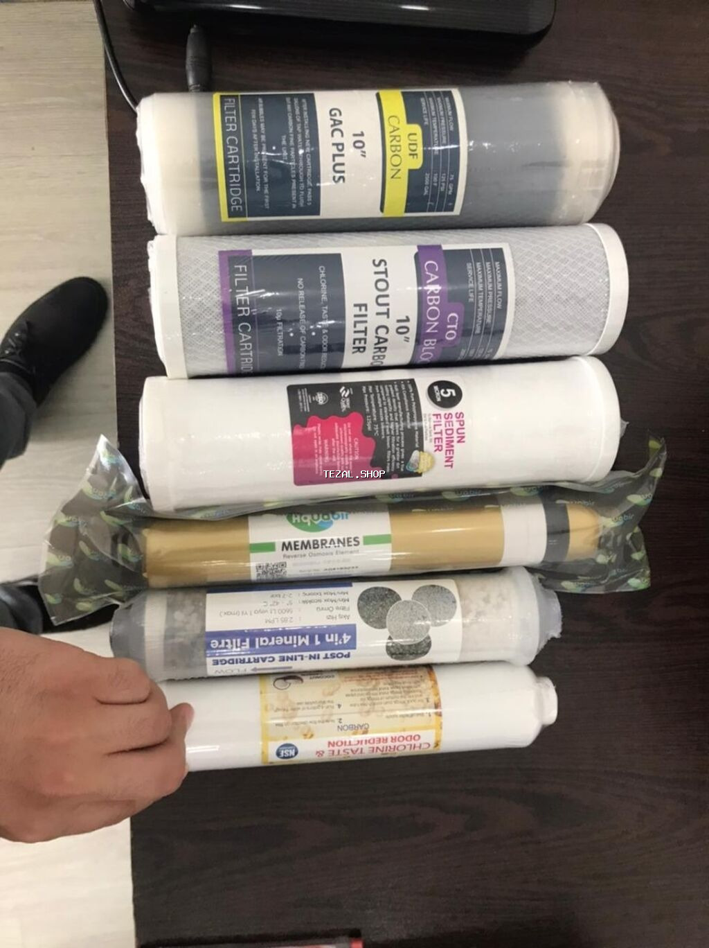 Dispenser Stolüstü, Su təmizləməsi ilə - şəkil 5