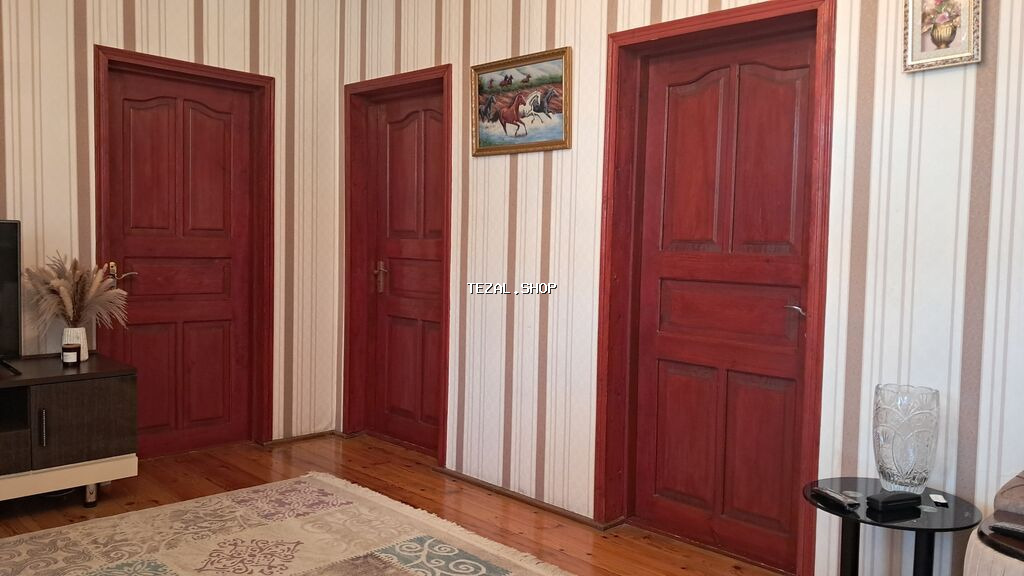 Taxta otaq qapıları – 3 ədəd dəst hər biri 50m - Material: tam ağac - şəkil 2