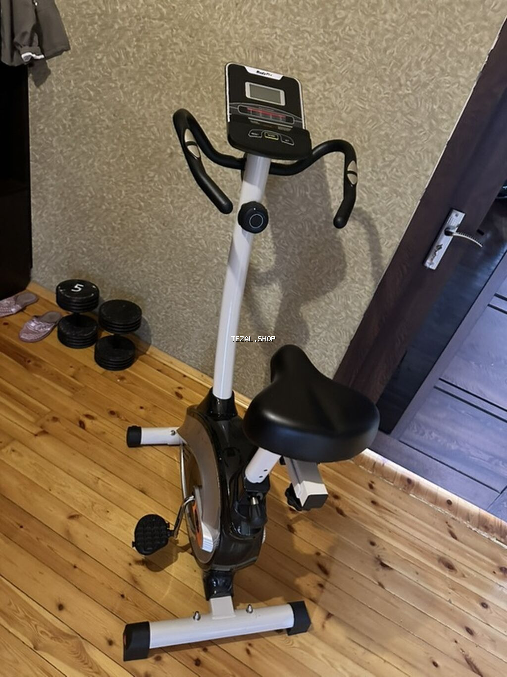 Velotrenajor çox az istifadə olunub. Tam saz vəziyyətdədir. Alındığı - şəkil 2