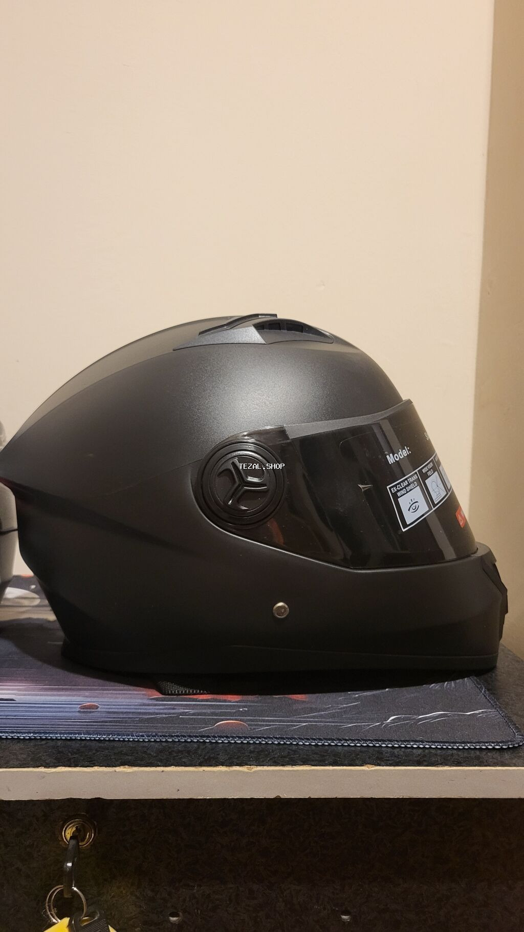 Moto dəbilqələri.Yenidir.Ceşidlər var.2 visorludu( elave oz ackisi - şəkil 2