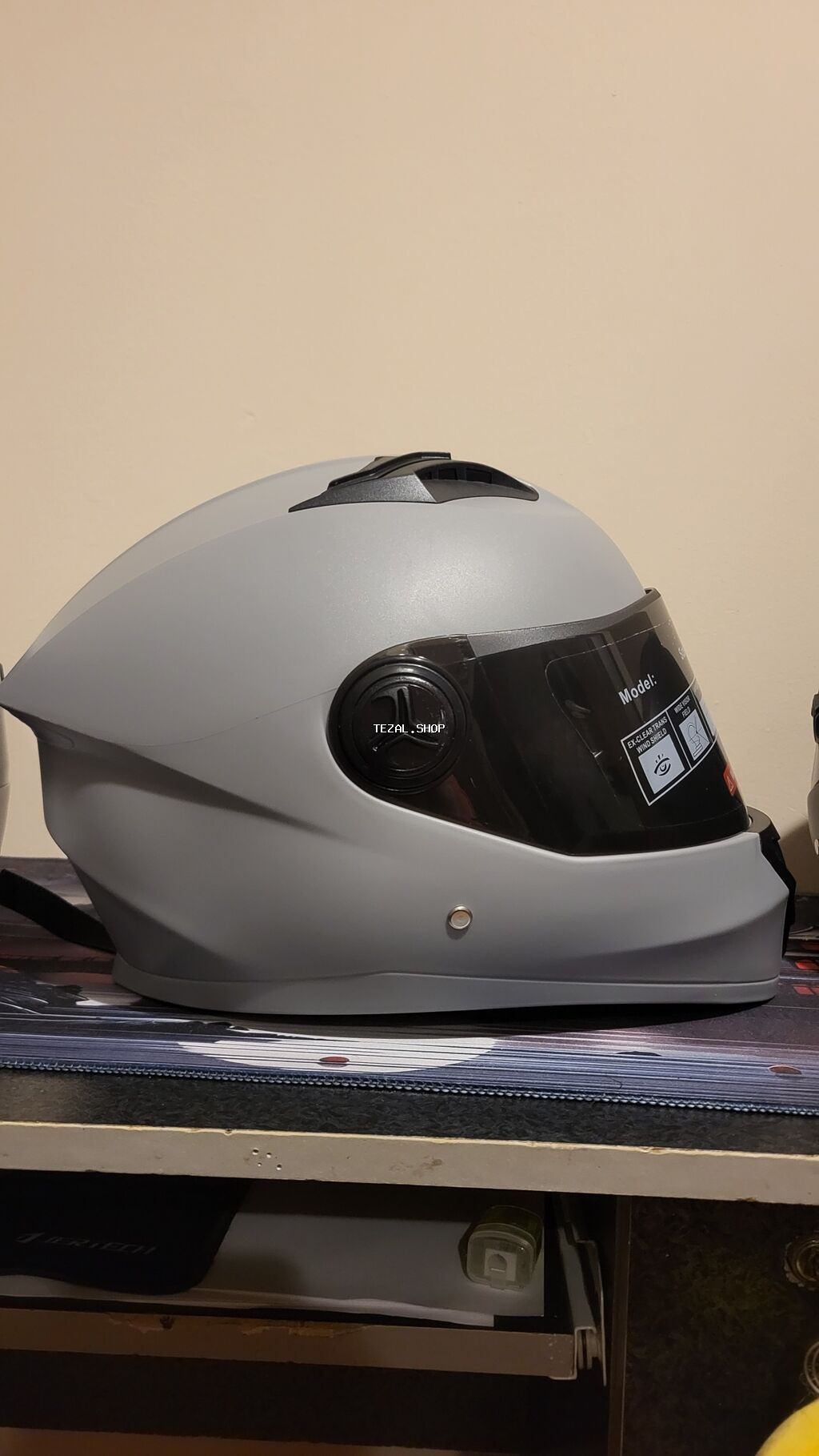 Moto dəbilqələri.Yenidir.Ceşidlər var.2 visorludu( elave oz ackisi - şəkil 4