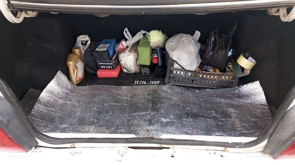 Model: Iran Khodro Samand (sedan), ağ rəng Kuzov: 4 qapı, arxa işıqlar - şəkil 5