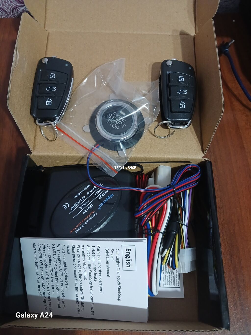 Məhsul: Smart Start System – Avtomobil üçün təmassız açarsız giriş və