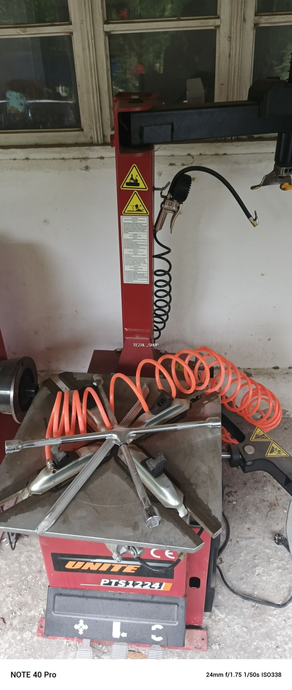 Təkər montajı və balanslaşdırma avadanlıqları komplekti - Unite