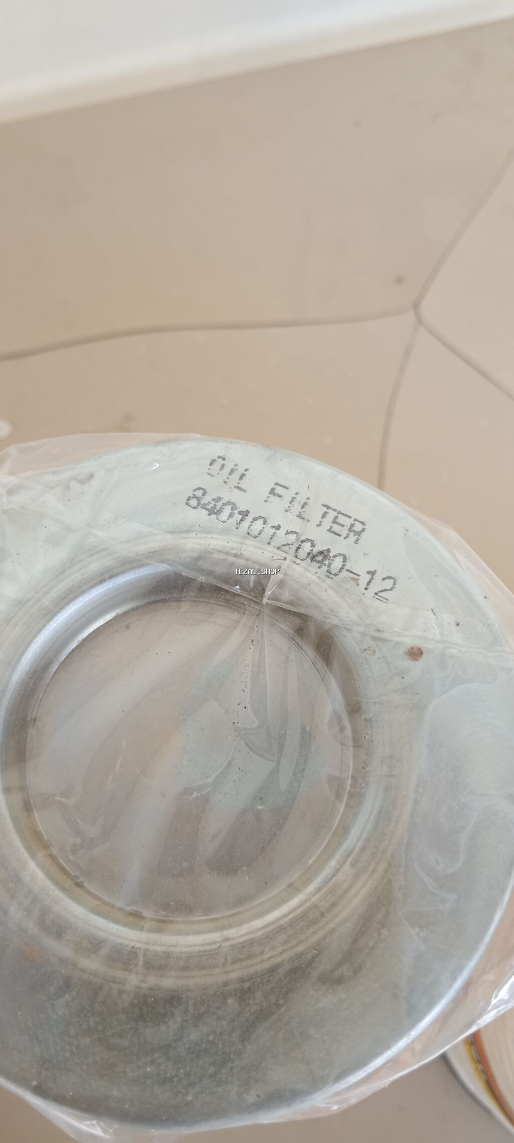 Sənaye tipli filtr dəsti - Hava filtri: üst qapaqda “AIR FILTER - şəkil 4