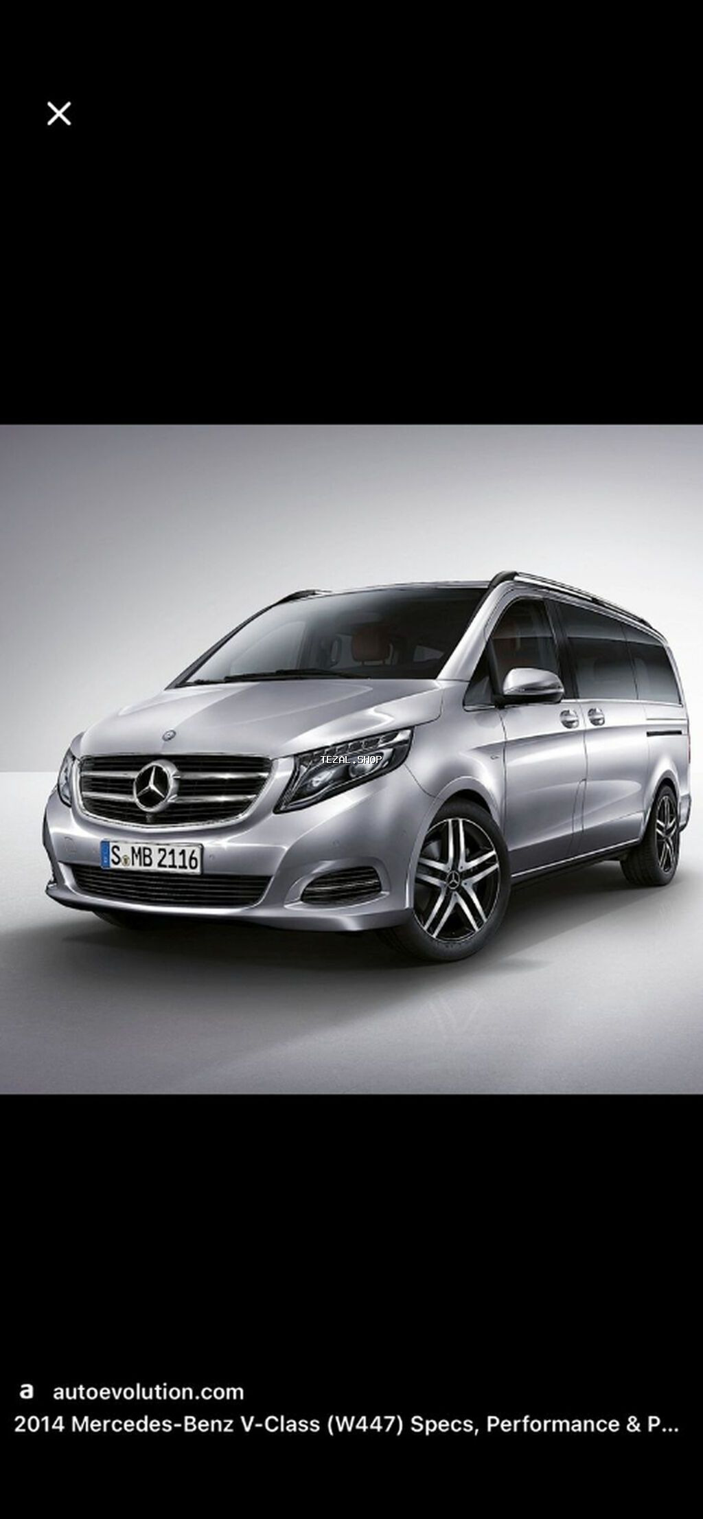 Mersedes Vito magnitafonu kameranan - şəkil 2