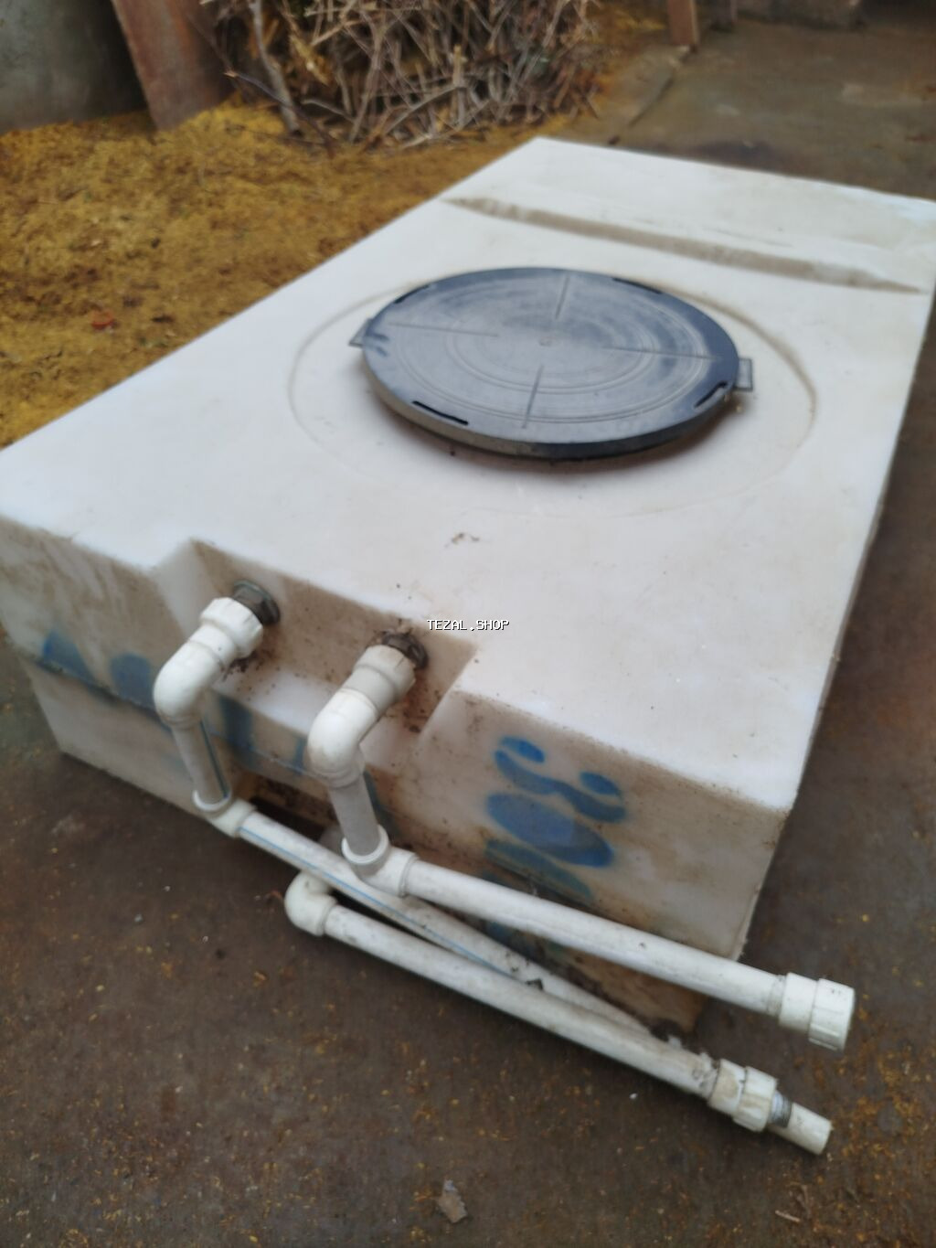 Su cəni 300 litr. çirkli olduğu üçün belə görsənir. yaxşı