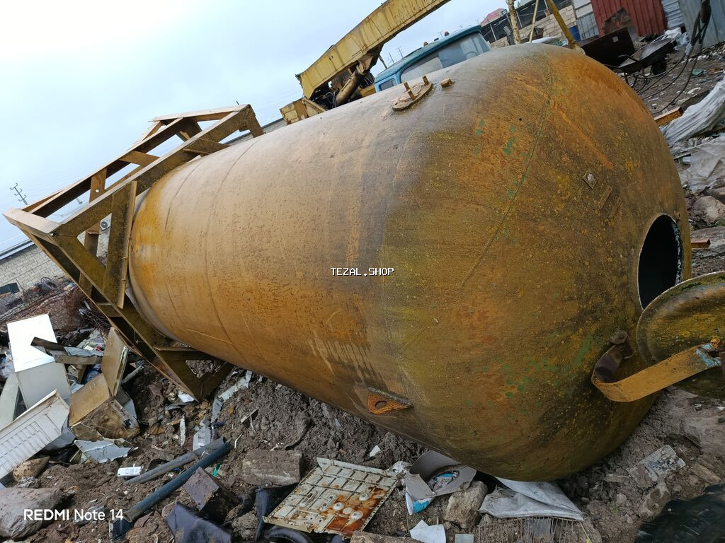 Sənaye tipli metal silindrik çən – çevrilə bilən karkaslı - Material