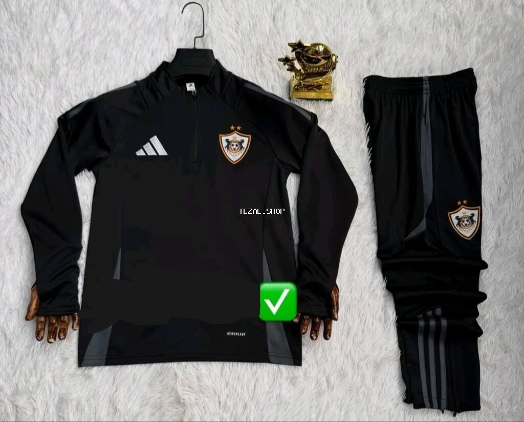 İdman dəsti, Adidas, M, rəng - Qara