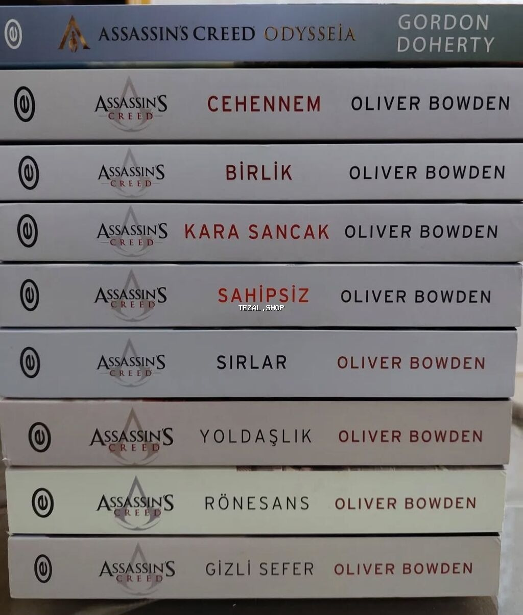Zəhmət olmasa whatsappdan yazın. Türkcə Assassin's creed kitab