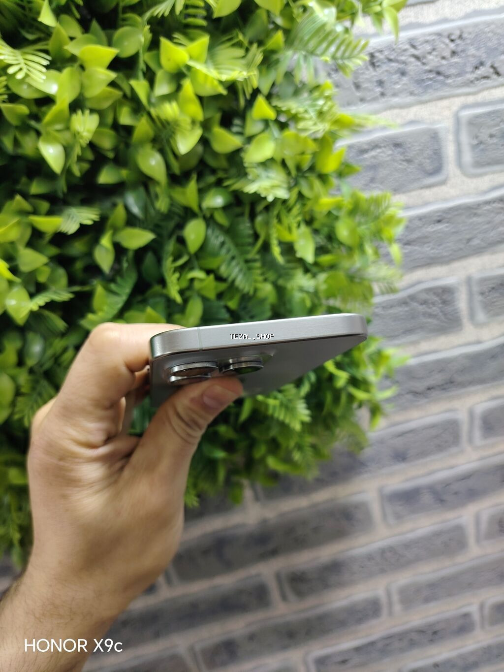 IPhone 15 Pro Max, 256 GB, Natural Titanium, Zəmanət, Simsiz şarj, Face ID - şəkil 4