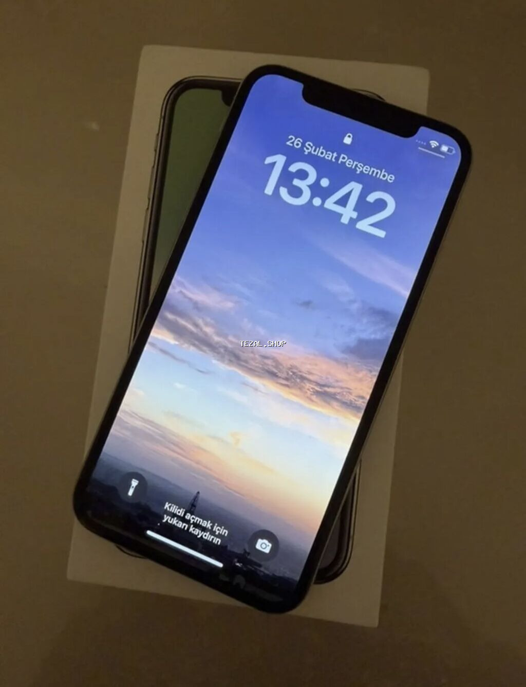 IPhone X, 256 GB, Zəmanət, Face ID, Sənədlərlə