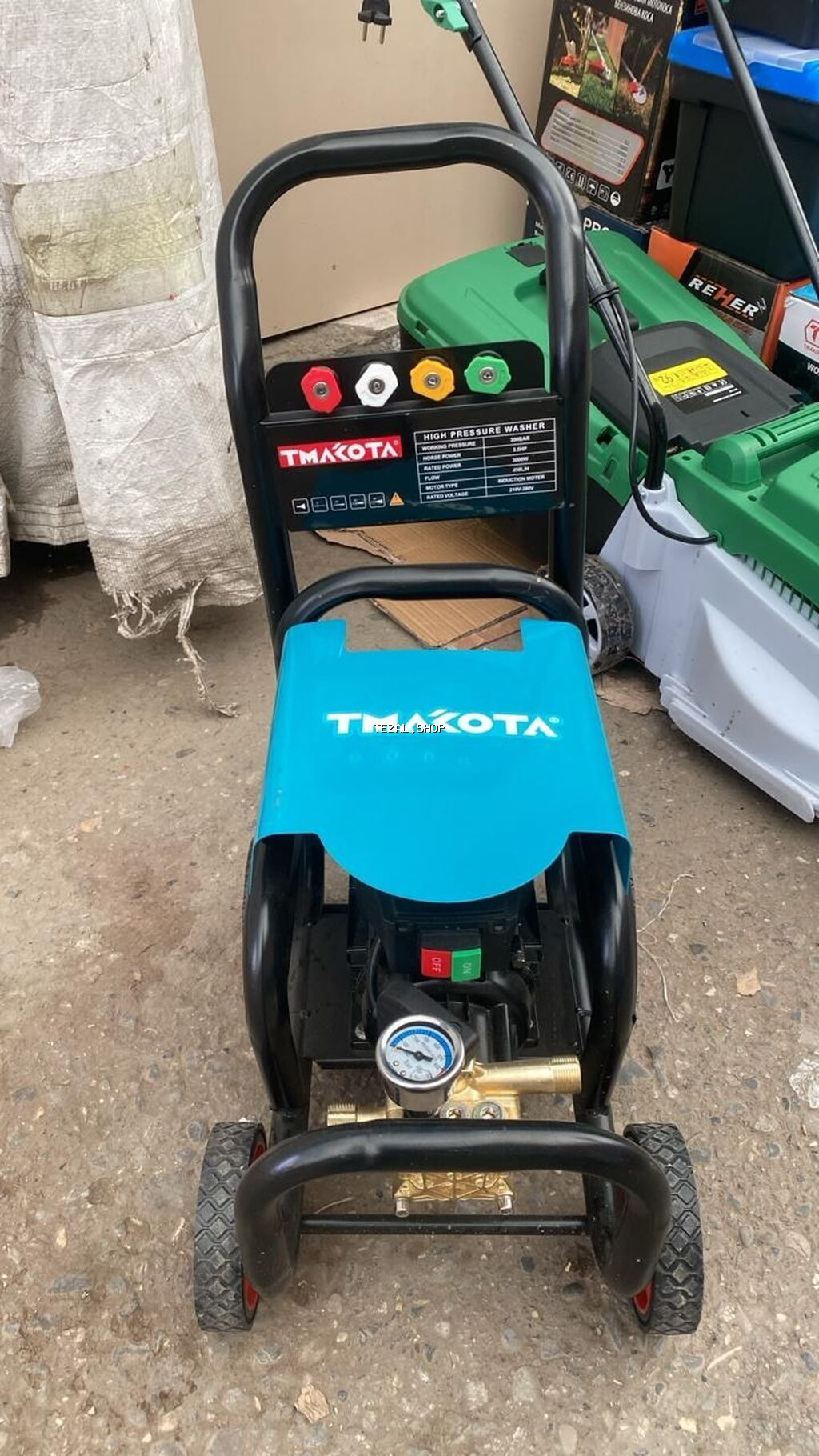 Tmakota yüksək təzyiqli yuyucu - Model: High Pressure Washer