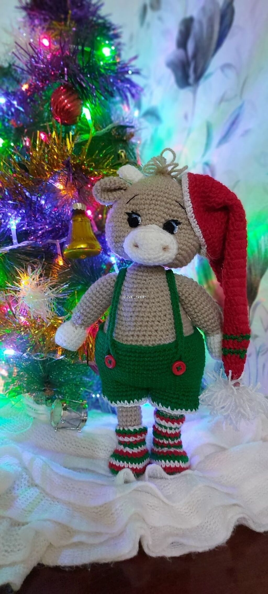 Вязаные игрушки ручная работацена каждой игрушки с упаковкой вместе - şəkil 4