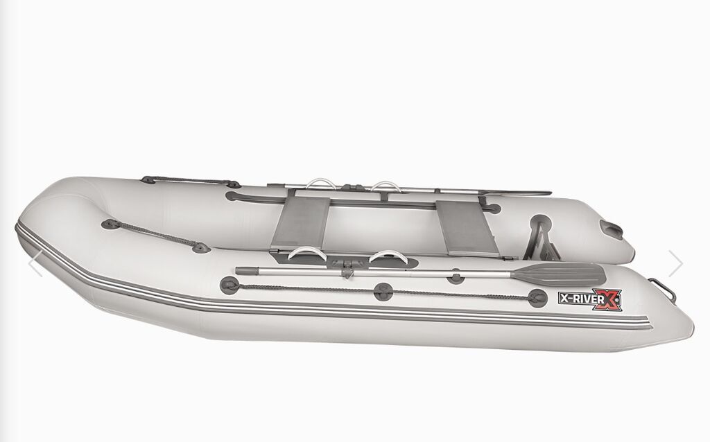 Надувная лодка X-River Модель Rocky 335 (цвет белый) без весел Цена