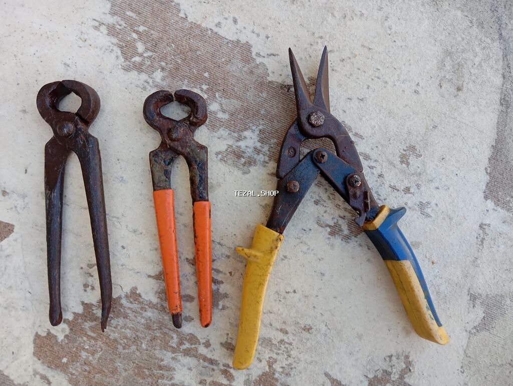 Kolleksiya dəmirçi/metal emal alətləri dəsti Tərkibi: - 2 ədəd böyük - şəkil 2