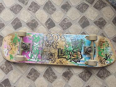 Skateboard – komplekt - Lövhə: 7 qat ağac, klassik street forması - şəkil 2