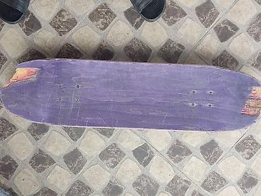 Skateboard – komplekt - Lövhə: 7 qat ağac, klassik street forması - şəkil 4