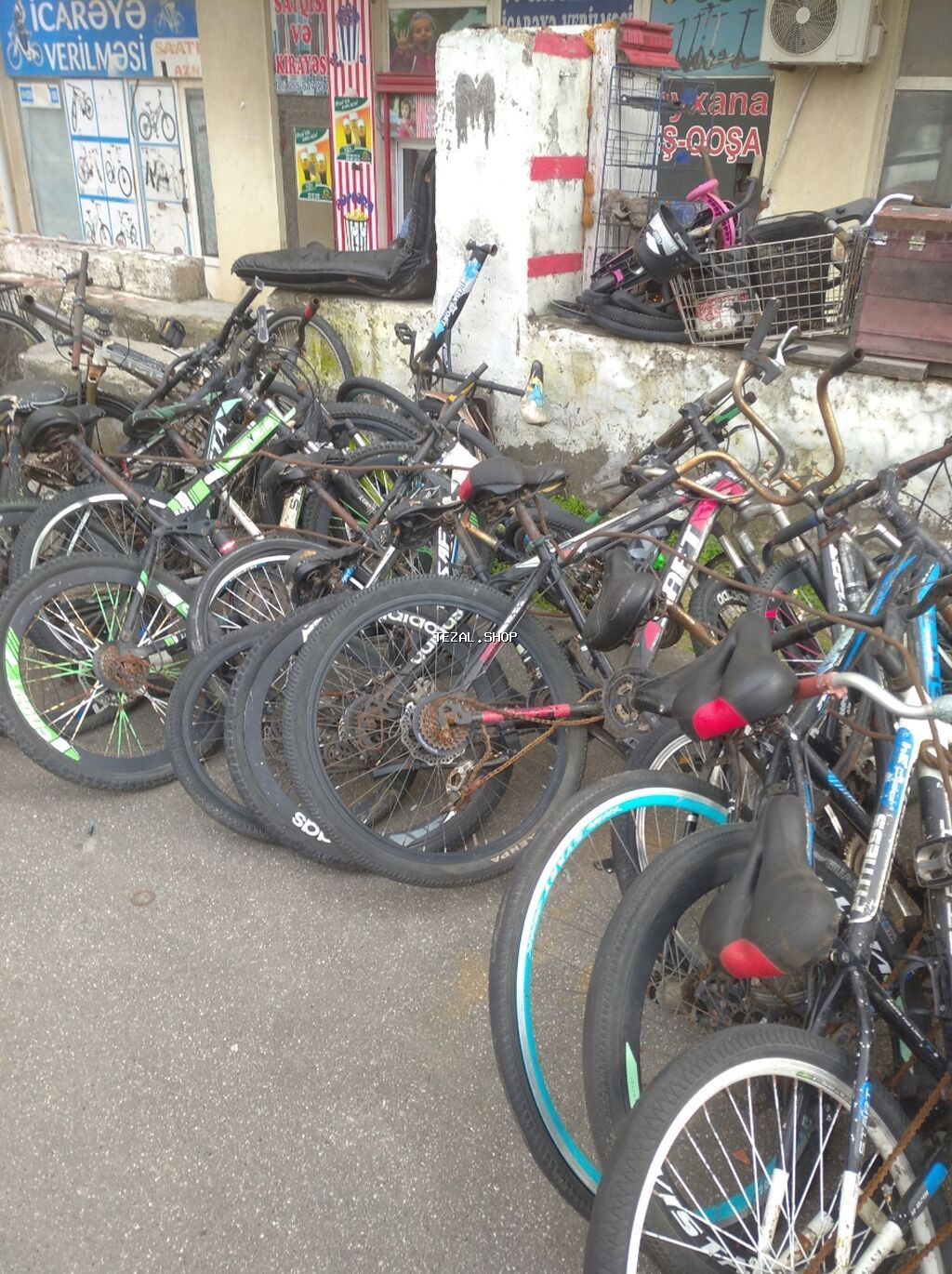 Velosiped hissələri və aksesuarları - Dağ və şəhər velosipedləri üçün