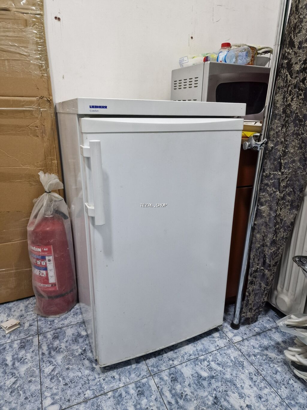 İşlənmiş Mini Liberton Soyuducu Satılır, rəng - Ağ