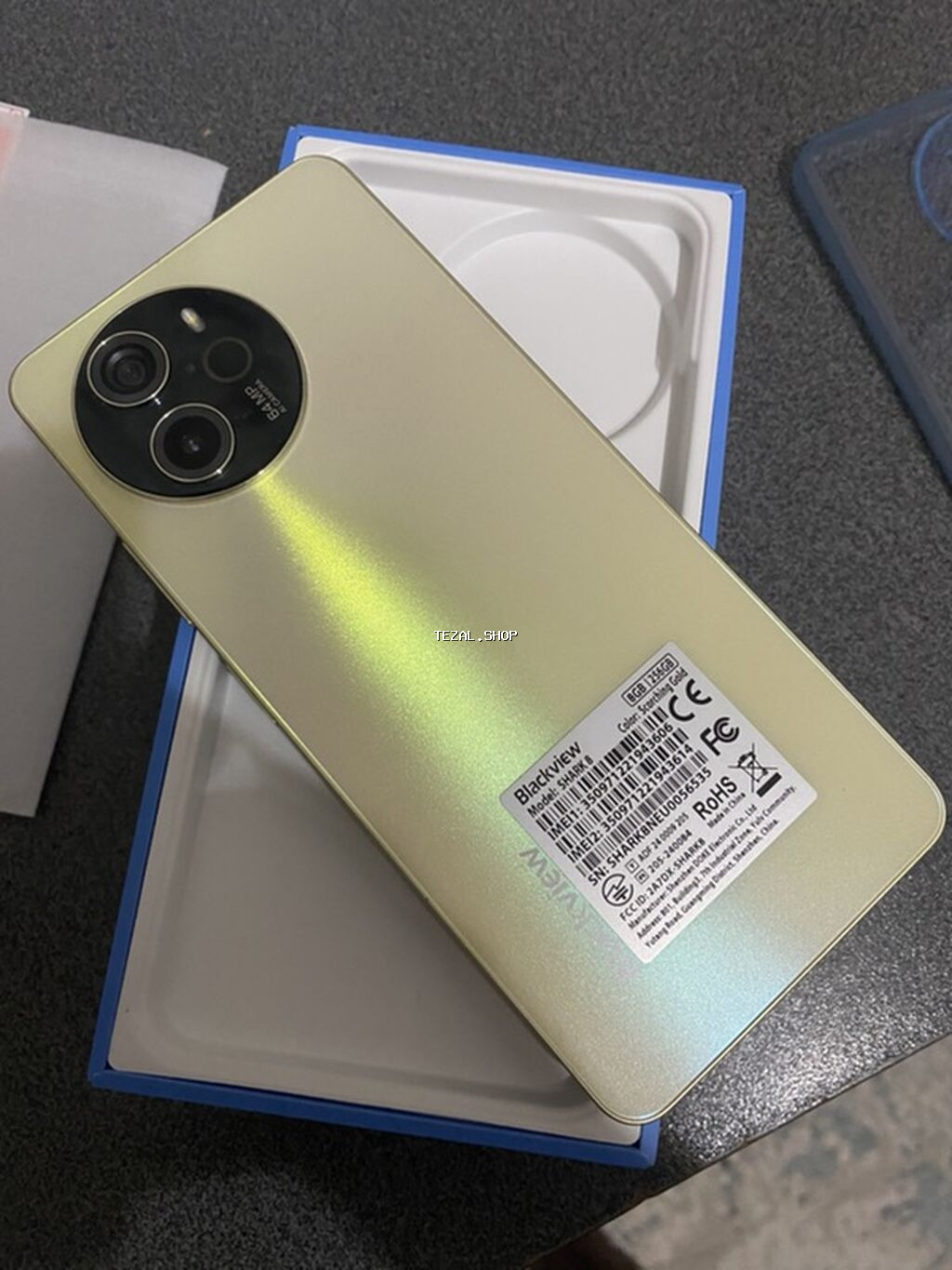 Blackview Shark 8 smartfon - Yaddaş: 256 GB daxili yaddaş - Operativ - şəkil 2