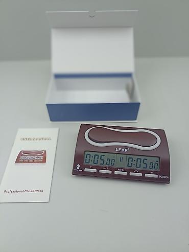 LEAP PQ9903A elektron şahmat saatı - İki tərəfli böyük LCD ekran: hər - şəkil 5