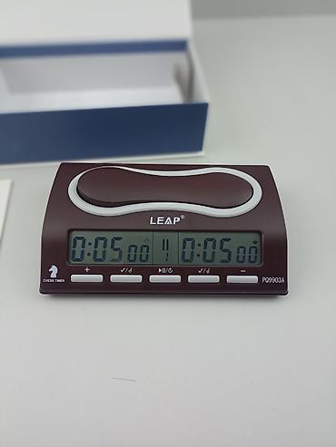 LEAP PQ9903A elektron şahmat saatı - İki tərəfli böyük LCD ekran: hər - şəkil 3