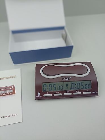 LEAP PQ9903A elektron şahmat saatı - İki tərəfli böyük LCD ekran: hər - şəkil 4