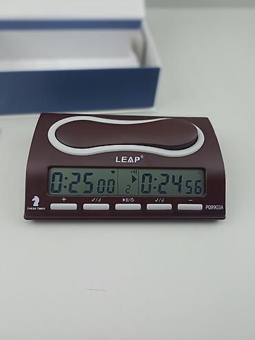 LEAP PQ9903A elektron şahmat saatı - İki tərəfli böyük LCD ekran: hər - şəkil 2