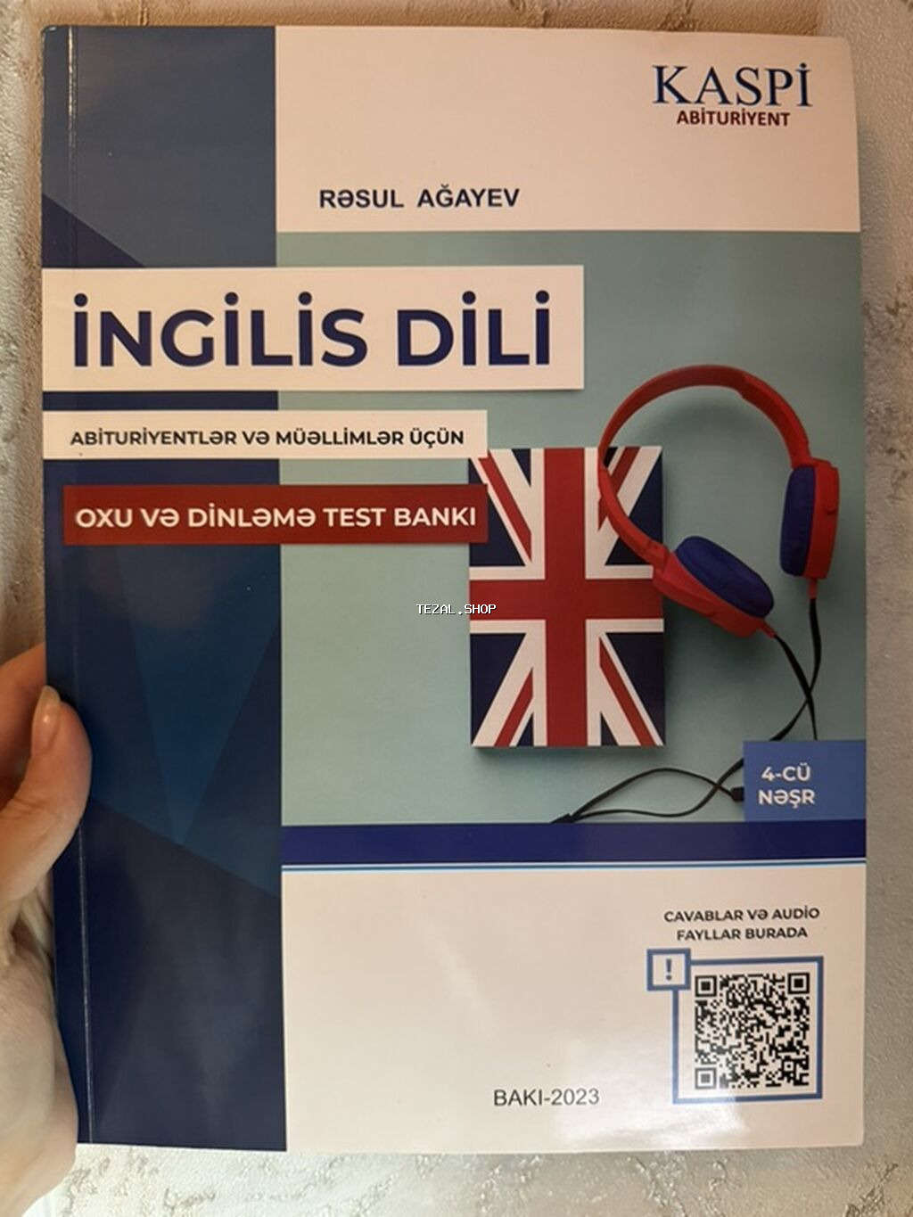 Məhsul: İngilis dili – Oxu və Dinləmə Test Bankı Müəllif: Rəsul Ağayev