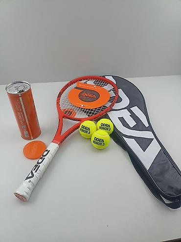 ODEA tennis dəsti Komplekt: - ODEA tennis raketi (qırmızı gövdə, ağ - şəkil 3