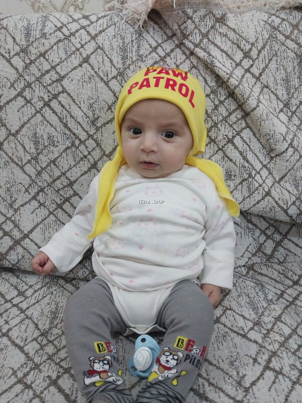 Uşaq dəsti, Uniseks, 0 - 3 ay