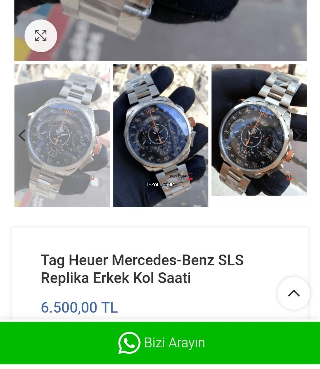 Qol saatı, Tag Heuer, rəng - Mavi