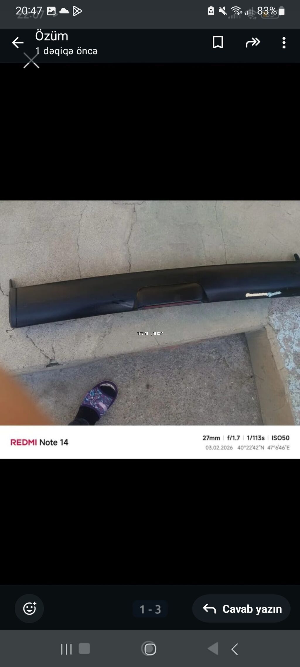 Spoyler, Plastik - şəkil 3