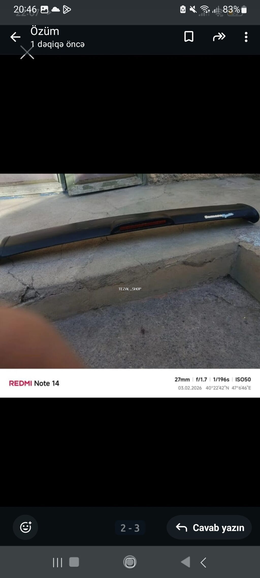 Spoyler, Plastik - şəkil 4