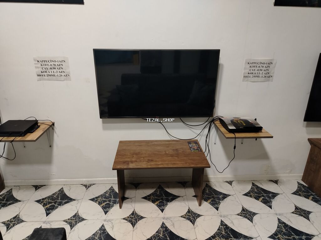 PlayStation oyun guşəsi – tam avadanlıqla - Böyük divar montajlı