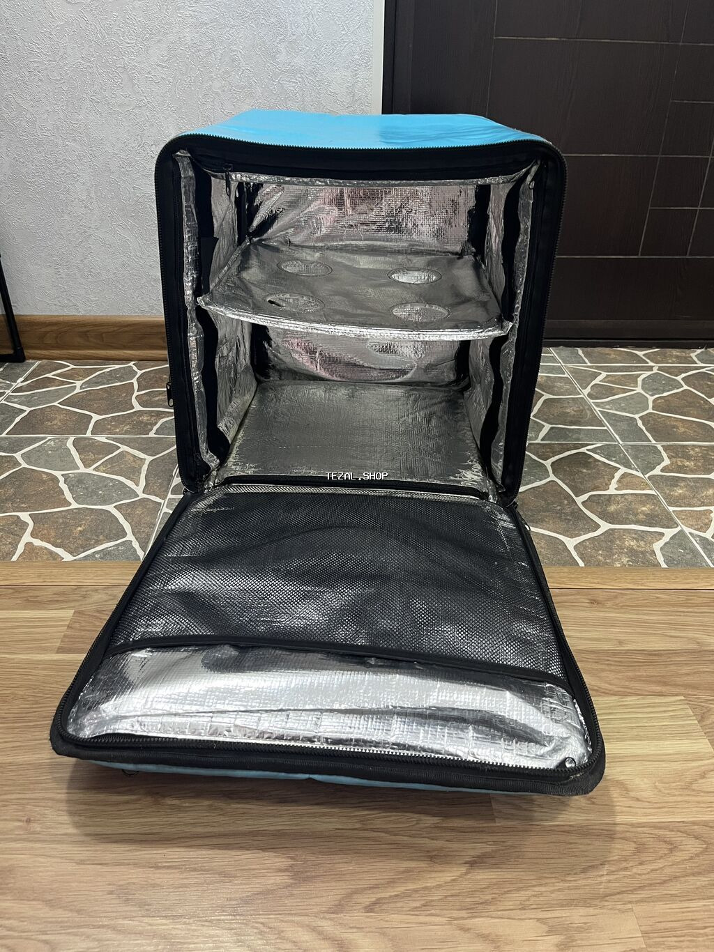 Wolt kuryer çantası. Əla vəziyyətdədir. Az işlənib. Təcili satılır - şəkil 2