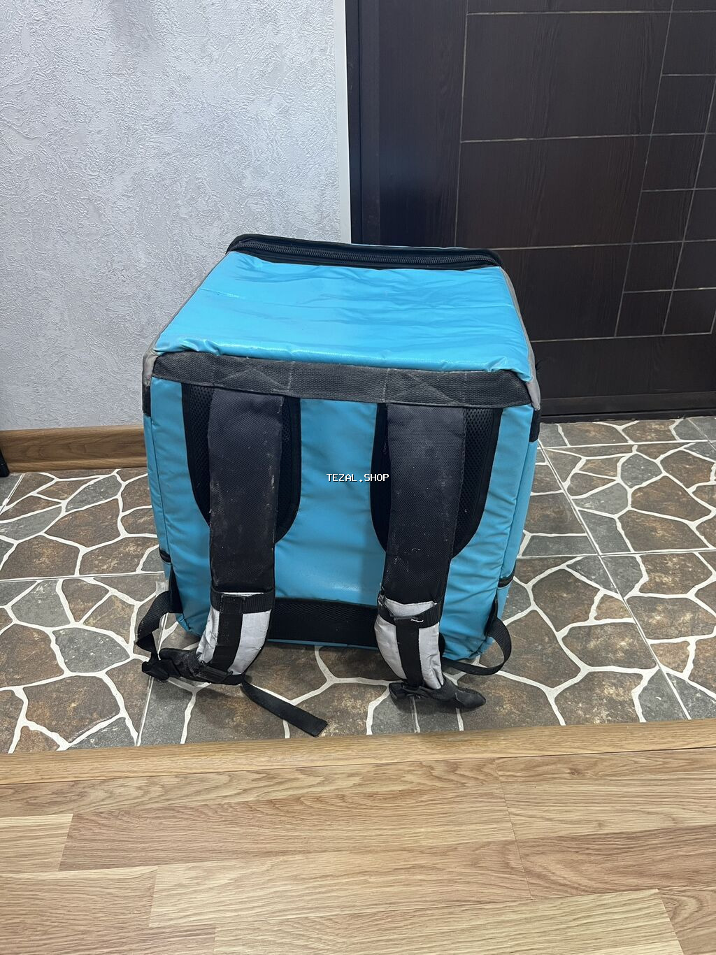 Wolt kuryer çantası. Əla vəziyyətdədir. Az işlənib. Təcili satılır - şəkil 5